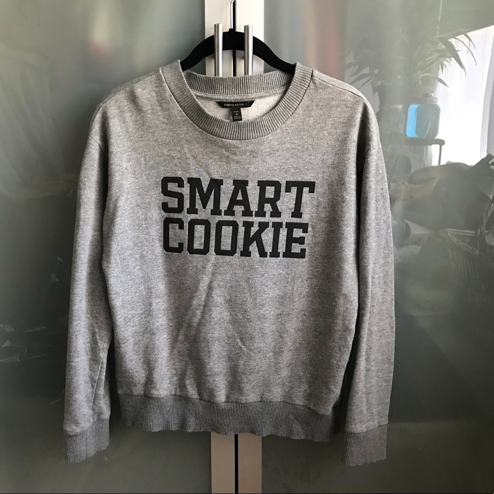 Banana Republic “Smart Cookie” sweater.